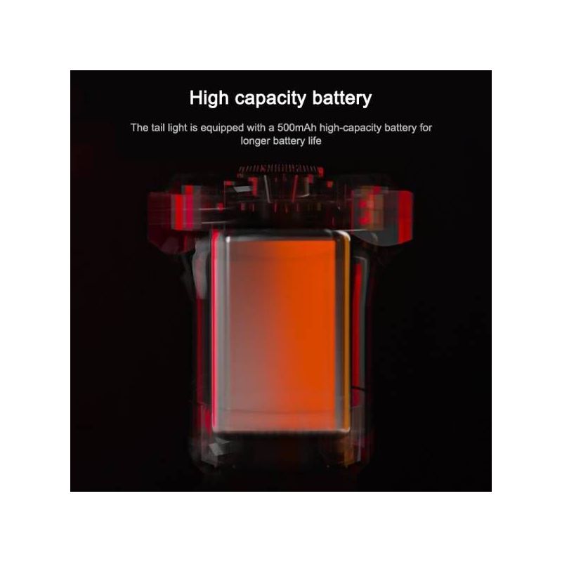 MEROCA MX2 Chytré Senzorové Zadní Světlo na Kolo – USB Nabíjení, Viditelnost a Bezpečnost pro Cesty i Traily