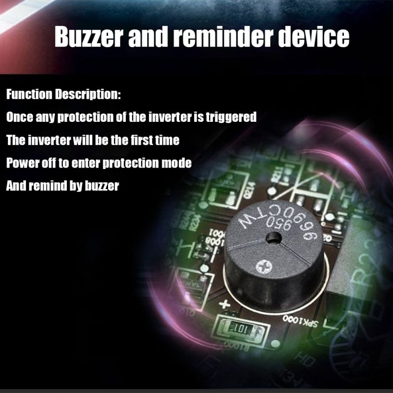 Čistá vlna Měnič napětí 3000W-8000W pro Off-Grid DC 12V/24V na AC 110V/220V Obytný vůz