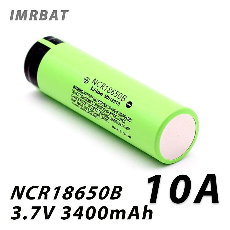 NCR18650B 3400mAh 18650 Li-Ion dobíjecí baterie