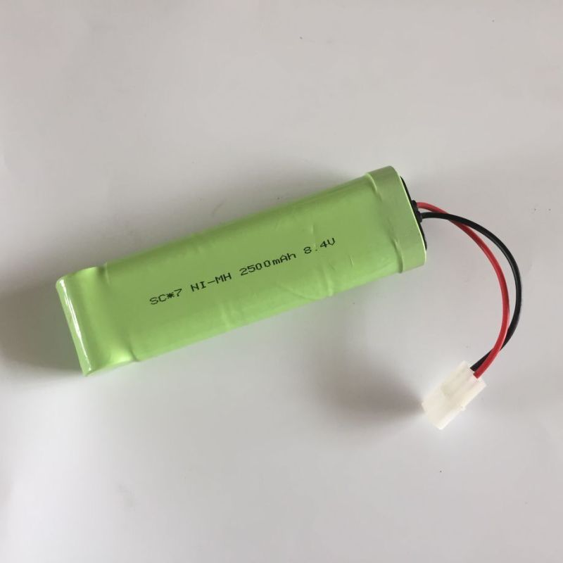 8,4V SC*7 2500mAh Ni-MH dobíjecí baterie pro modely letadel/autíčka, ekologická & efektivní dodávka energie