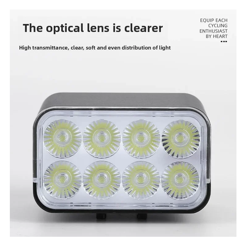 W450 Přední světlo na kolo 1800lm s bezdrátovým dálkovým ovládáním a zvedací funkcí. IPX4, pro bezpečné noční jízdy!