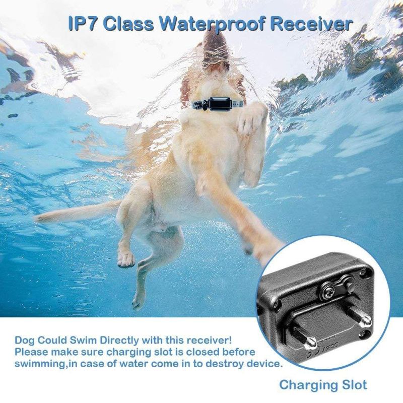 Elektrický výcvikový obojek pro psy 800m dosah | IP67 Vodotěsný obojek s tónem, vibrací | Malé a střední psy