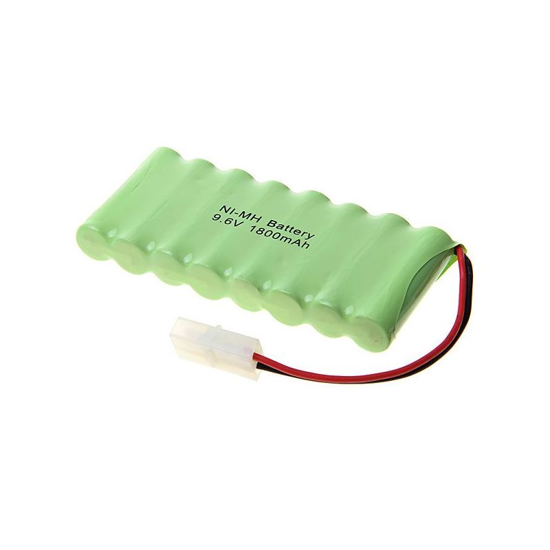 9.6V AA 1800mAh Ni-MH dobíjecí baterie pro hračky a dálkové ovládání – Stabilní výkon, ekologická volba!