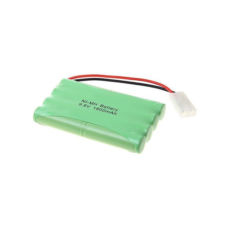 9,6V AA 1800mAh Ni-MH dobíjecí baterie pro RC vozidla a herní ovladače - ekologické, stabilní výkon!