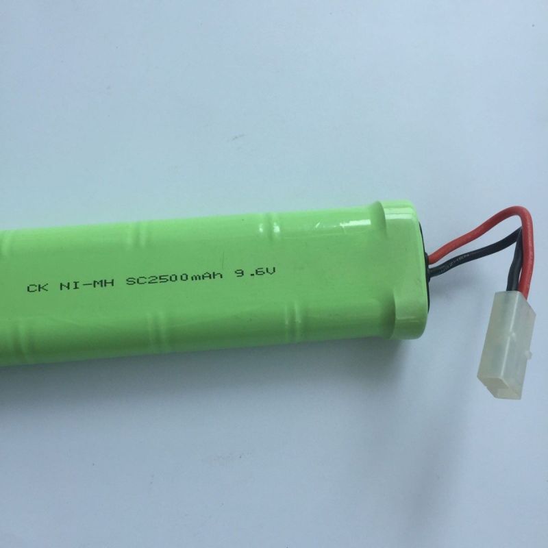 9,6V SC*8 2500mAh Ni-MH Dobíjecí Baterie pro RC Auta a Letadla – Vysoký Výkon, Prodloužená Doba Provozu, Bez Paměti