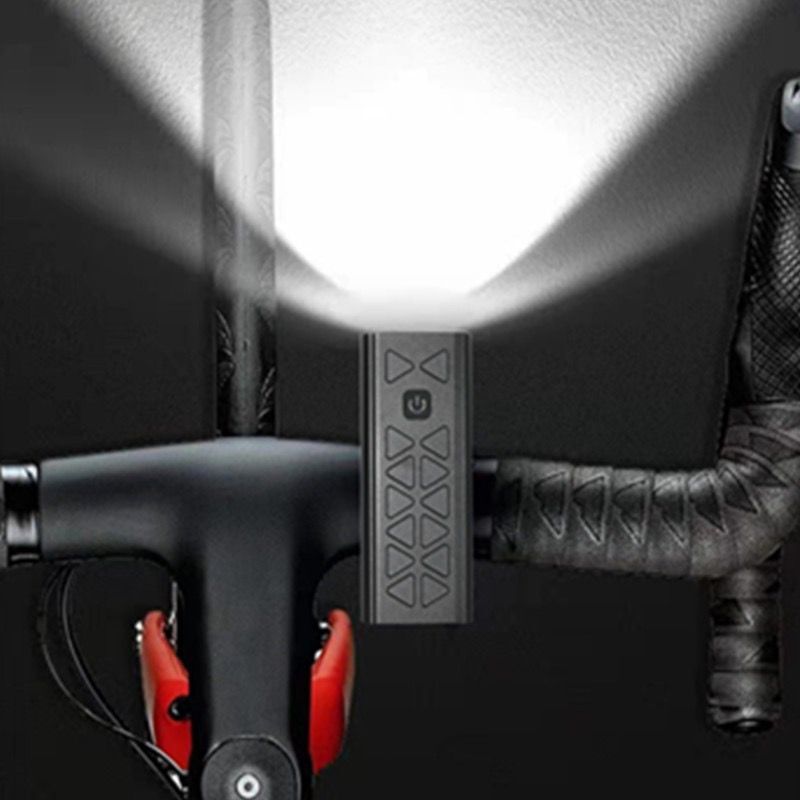 NiteBeam BR08 Cyklistická Světla: 10000 Lumenů, USB Dobíjecí LED Přední Světlo na Kolo pro Noční Jízdu