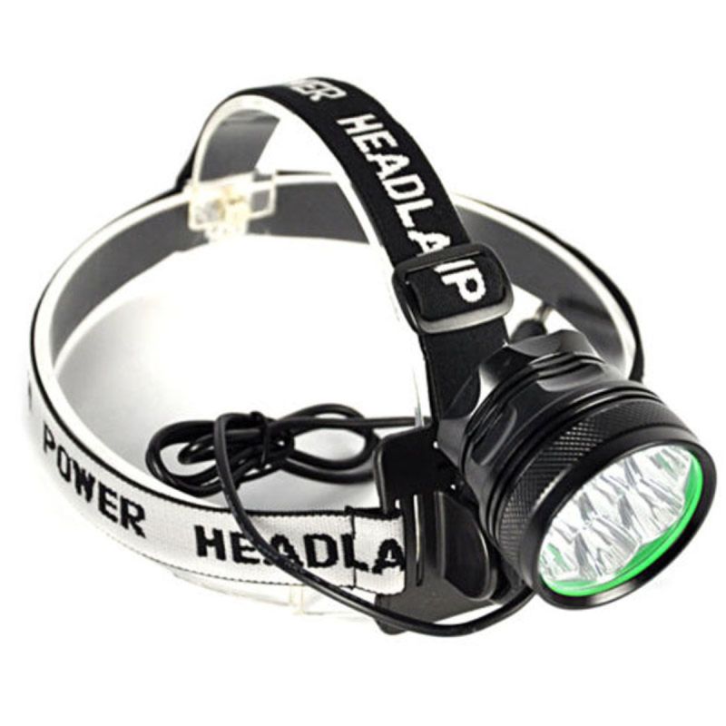 9T6 Kolo Světlo 10800 Lumenů LED Cyklistický Světlomet IP65 Vodotěsné Dobíjecí s 3 Režimy