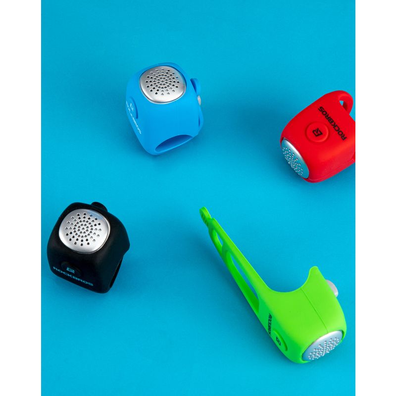 ROCKBROS Elektrický Cyklo Zvonek 110 dB – Vodotěsný MTB Doplněk pro bezpečnou jízdu! Esenciální k personalizaci.