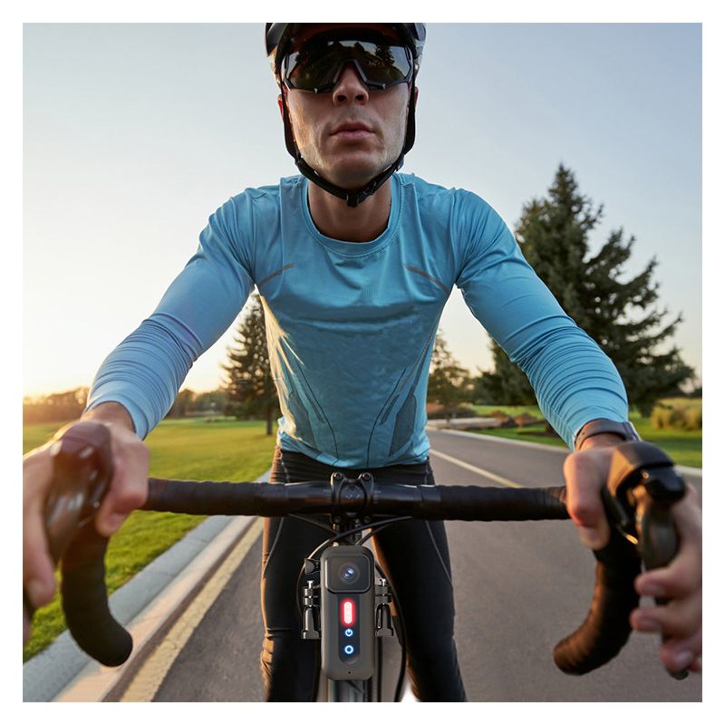 1080P Cyklorekordér & Zadní Světlo na Kolo – Multifunkční Kamera pro Bezpečnost a Vlogování!