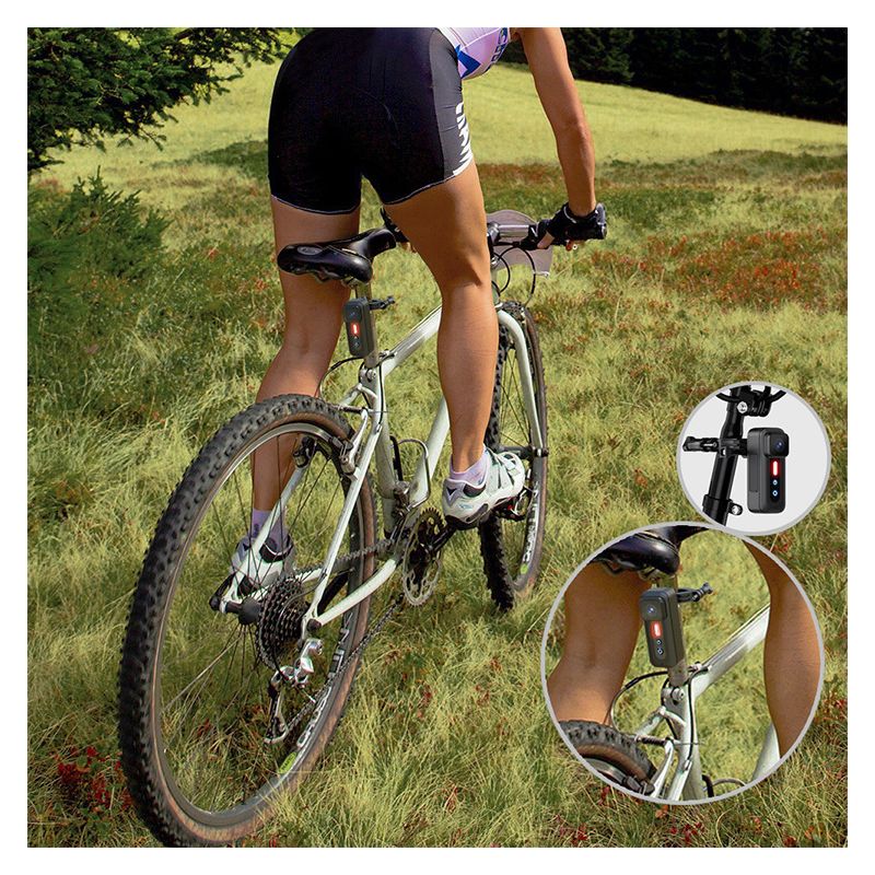 1080P Cyklorekordér & Zadní Světlo na Kolo – Multifunkční Kamera pro Bezpečnost a Vlogování!