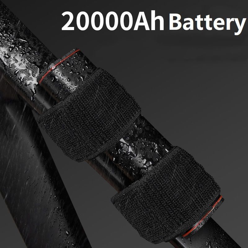 Mangelyes M5 4000 Lumenů Světlo na Kolo s 20000mAh Baterií, USB Dobíjecí Pro Noční Jízdu, Vodotěsné MTB Čelovka