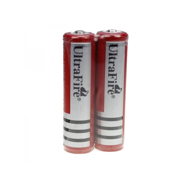 UltraFire 18650 3000mAh Dobíjecí Baterie 3.7V - Dlouhá Životnost, Spolehlivý Výkon pro Zařízení & Svítilny s PCB