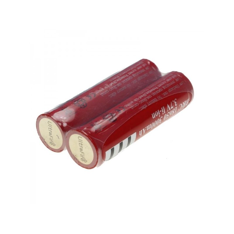 UltraFire 18650 3000mAh Dobíjecí Baterie 3.7V - Dlouhá Životnost, Spolehlivý Výkon pro Zařízení & Svítilny s PCB