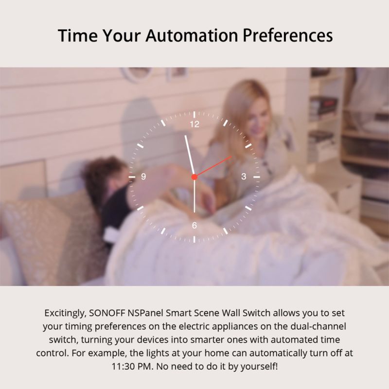 SONOFF NSPanel: Inteligentní WiFi přepínač vše-v-jednom ovládání pro chytrou domácnost s dotykovou obrazovkou, Alexa