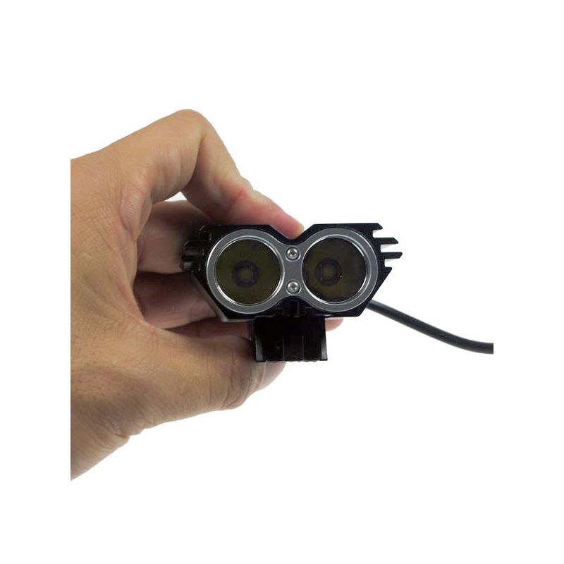 SolarStorm X2 LED čelovka 2000LM, vodotěsné světlo na kolo IP65 pro noční jízdu – Nový cyklistický doplněk