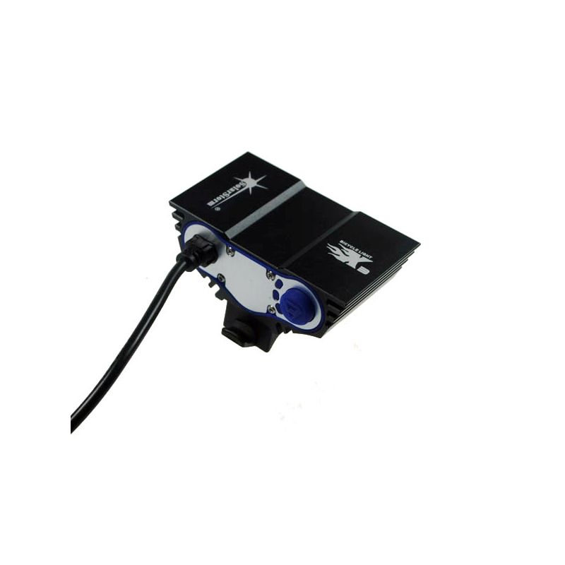 SolarStorm X3 LED Cyklistické Světlo 3000 Lumenů Černé, IP65 Vodotěsné Přední Světlo pro Noční Jízdy