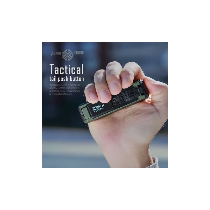 IMALENT BL50: 3600lm LED svítilna s UV, OLED displejem a Type-C dobíjením pro dobrodružství & domov