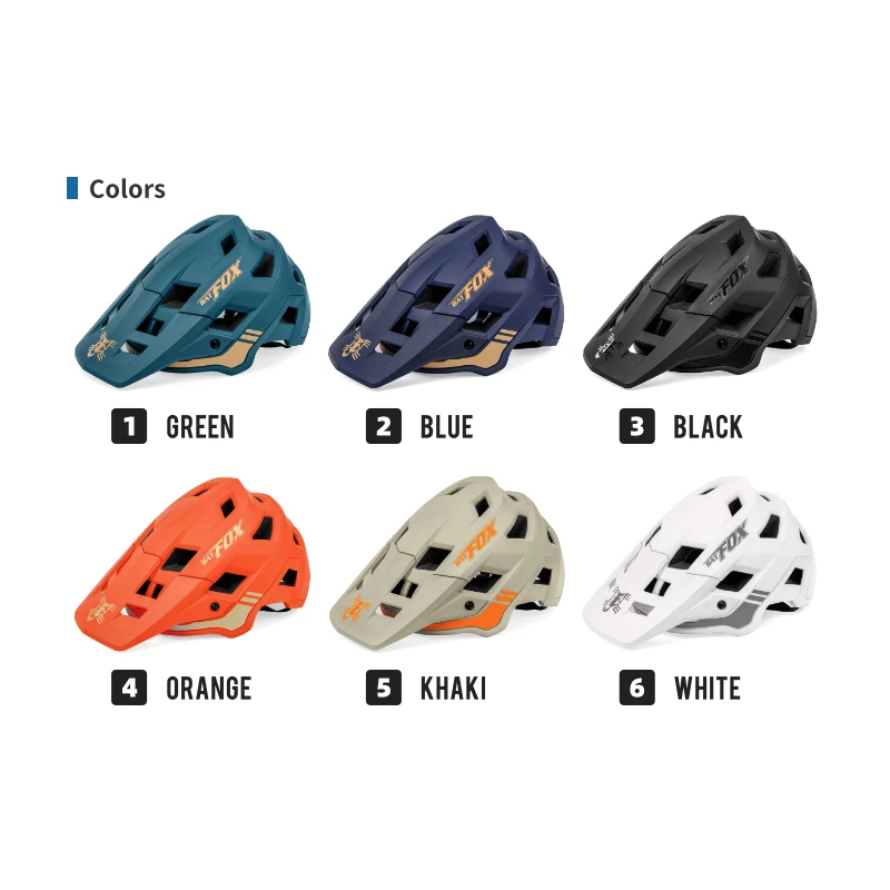 BATFOX Cyklistická Přilba In-Mold pro Muže a Ženy – Lehká Přilba na Horská Kola, Nastavitelná Velikost