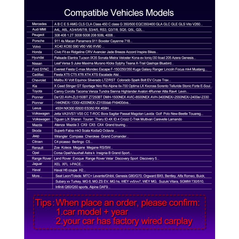 CarlinKit 4.0 Bezdrátový CarPlay Box & Android Auto Adaptér pro Audi, VW, Kia – Plug and Play Upgrade!