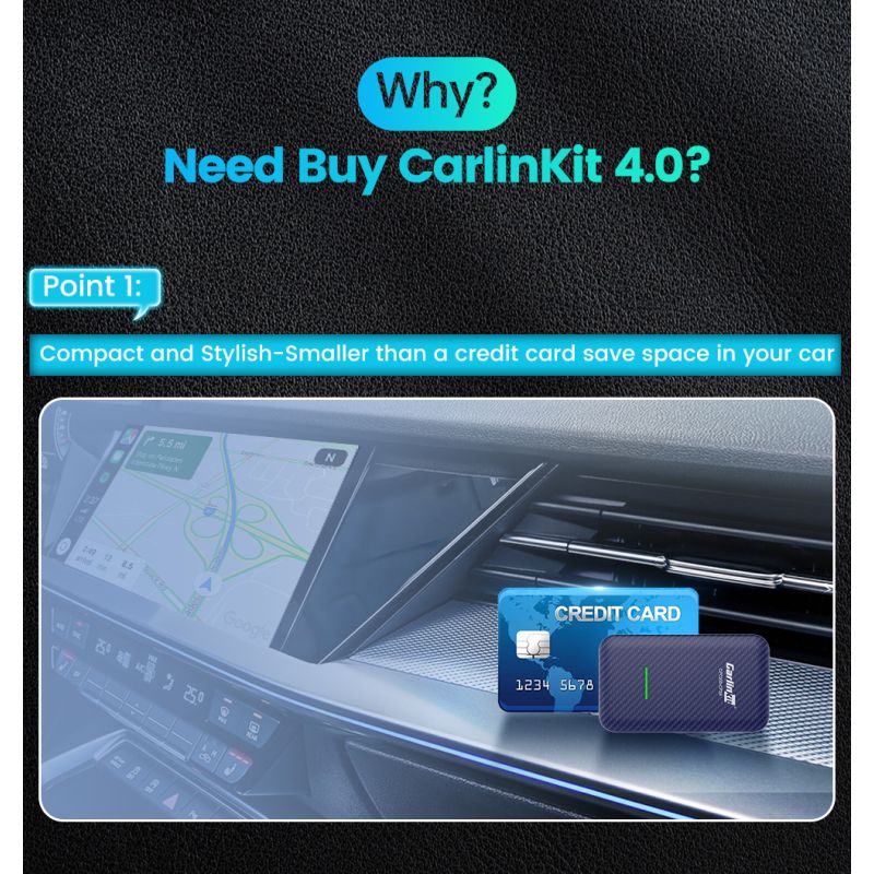 CarlinKit 4.0 Bezdrátový CarPlay Box & Android Auto Adaptér pro Audi, VW, Kia – Plug and Play Upgrade!