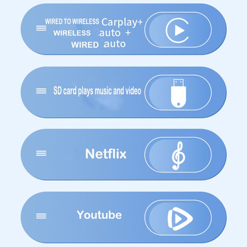 CarPlay Box & Bezdrátový Android Auto Adaptér 2025: Netflix, YouTube, Bluetooth Zábava ve Vozidle!