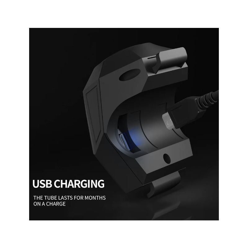 CarryBright CBH3 USB dobíjecí 120db cyklo klakson: hlasitý zvonek pro bezpečí i alarm proti krádeži!