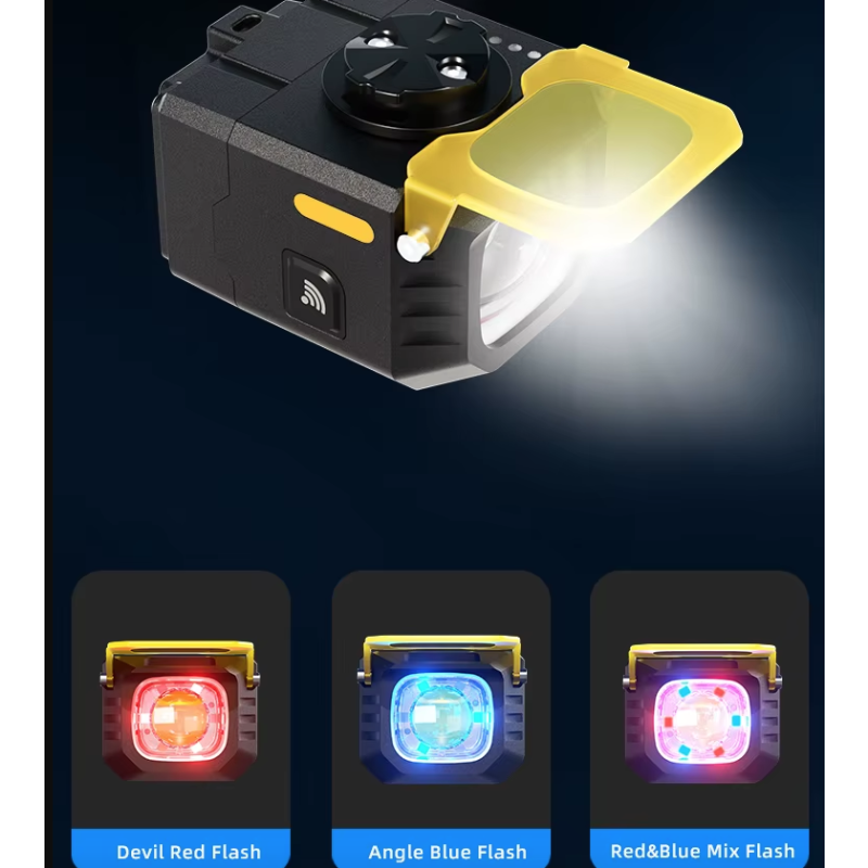 Nitebeam 30W Přední Světlo na Kolo s Bezdrátovým Dálkovým Ovládáním | Silné Osvětlení & Robustní Hliníková Konstrukce Pro Bezpečnost Jízdy | Nové Cyklistické Doplňky