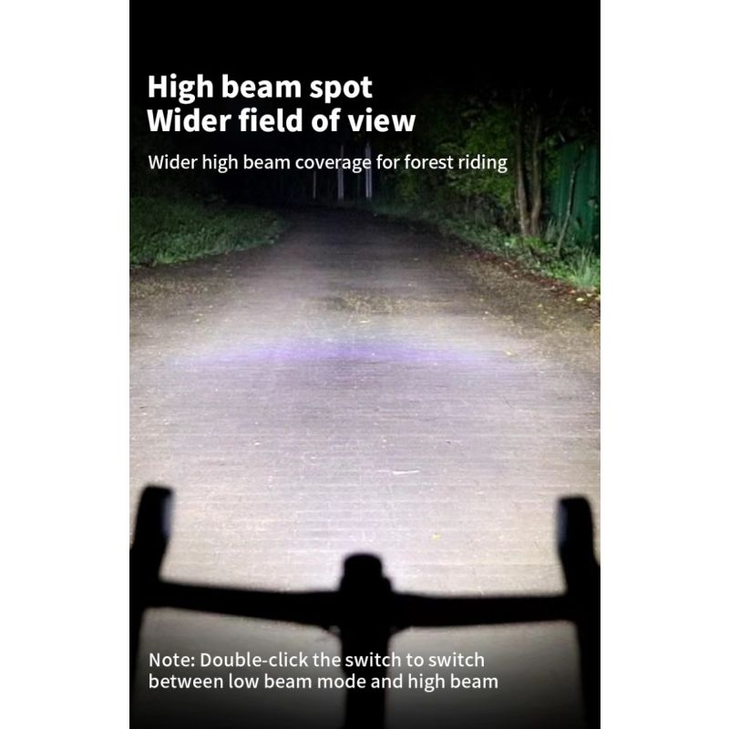 Magicshine CBL1600 Přední LED MTB světlo na kolo 1600 lumenů | Dálkové ovládání Cyklistická bezpečnost Noční jízda!