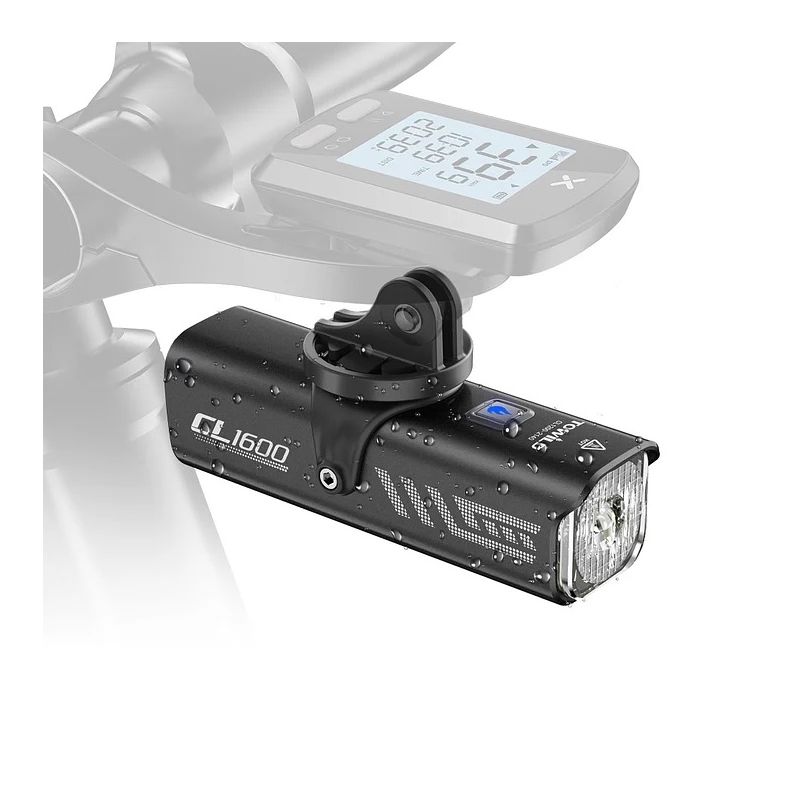 TOWILD CL1600 Přední Světlo na Kolo – LED, USB dobíjecí, Vodotěsný Světlomet pro Noční Jízdy