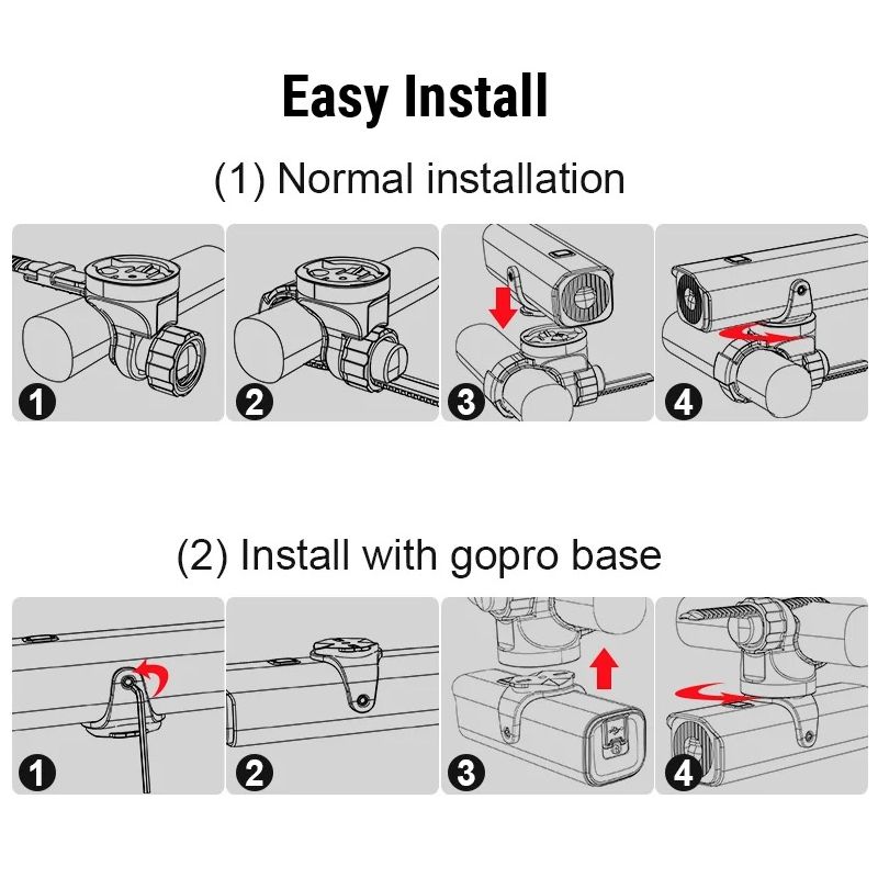 TOWILD CL1600 Přední Světlo na Kolo – LED, USB dobíjecí, Vodotěsný Světlomet pro Noční Jízdy