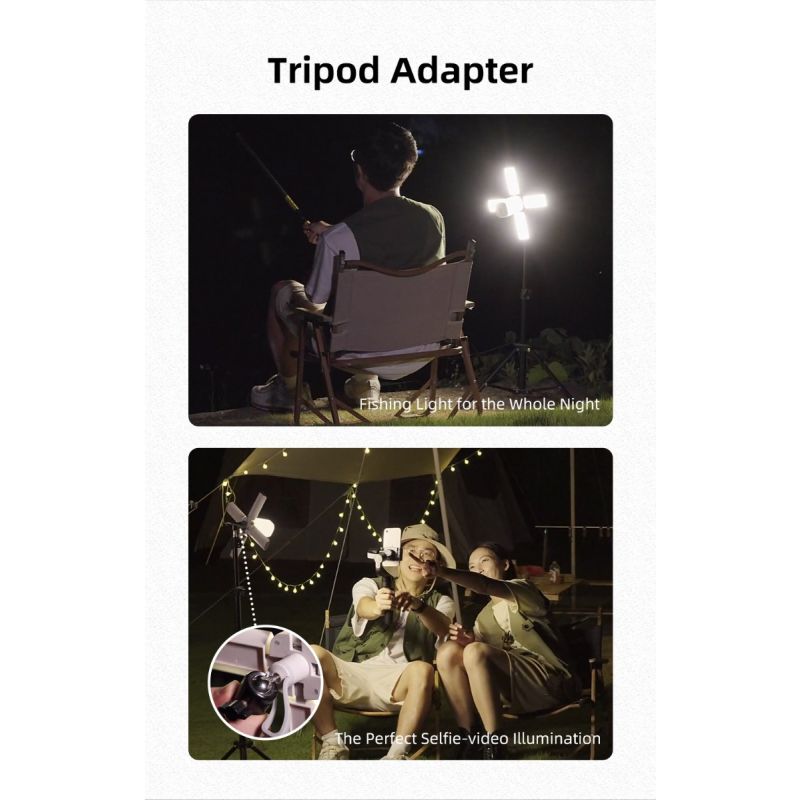 Klarus CL2 Skládací Kempingové Světlo 750 Lumenů - Péče o Oči, 7 Režimů pro Vnitřní i Venkovní Osvětlení