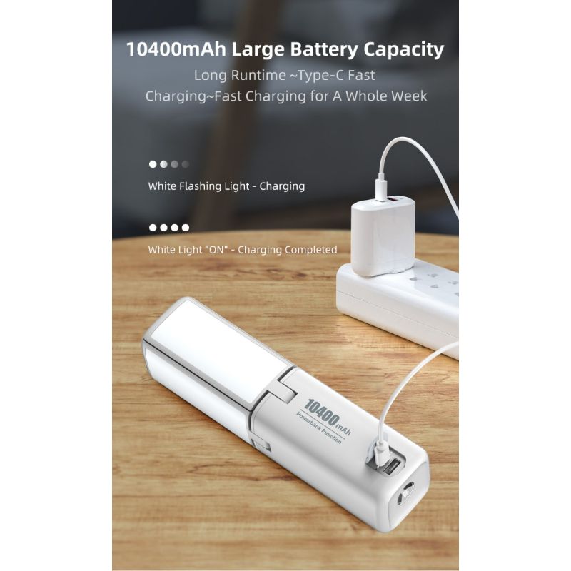 Klarus CL2 Skládací Kempingové Světlo 750 Lumenů - Péče o Oči, 7 Režimů pro Vnitřní i Venkovní Osvětlení