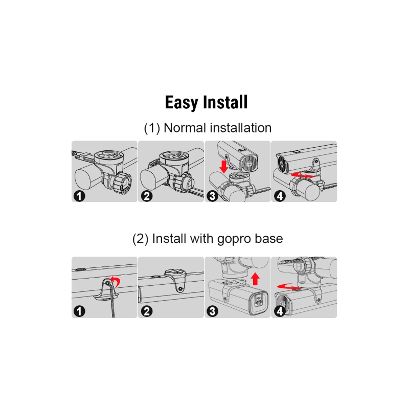 TOWILD CL600 Cyklistické Světlo: USB Dobíjecí LED Světlomet s 2000mAh pro Bezpečnost na Kolečích, Vodotěsné