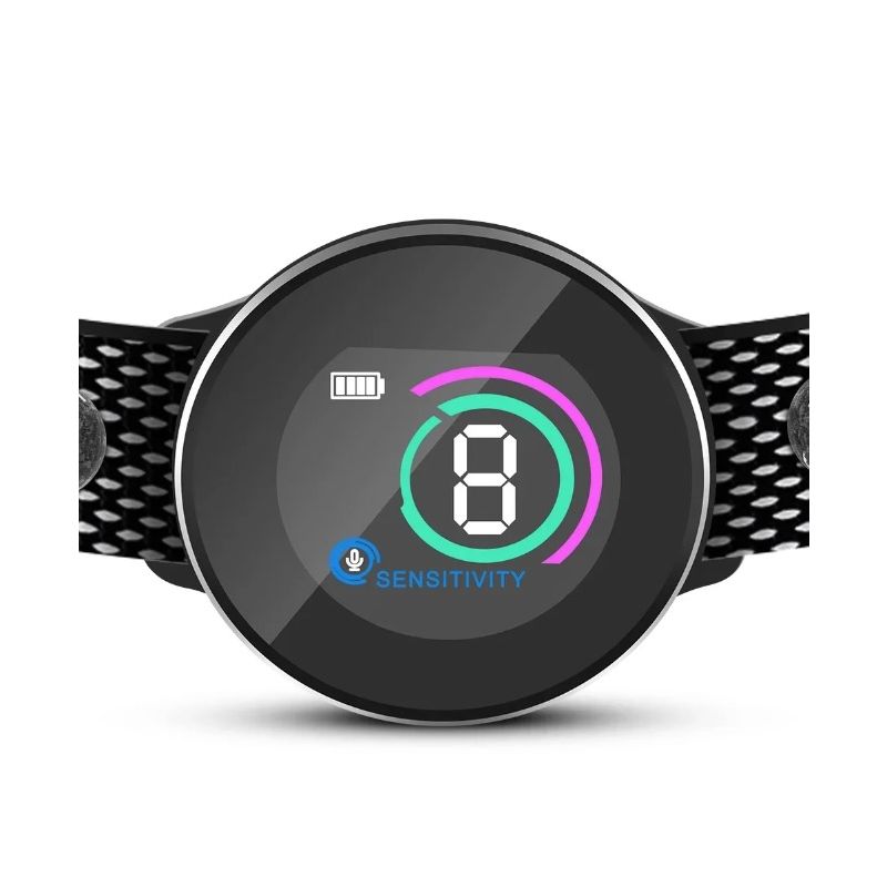 Smart automatický obojek proti štěkání pro psy – dobíjecí, inteligentní rozpoznání štěkotu, humánní řešení pro klidný domov