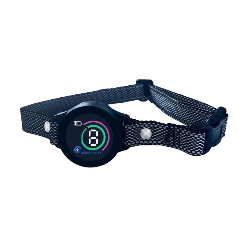 Smart automatický obojek proti štěkání pro psy – dobíjecí, inteligentní rozpoznání štěkotu, humánní řešení pro klidný domov