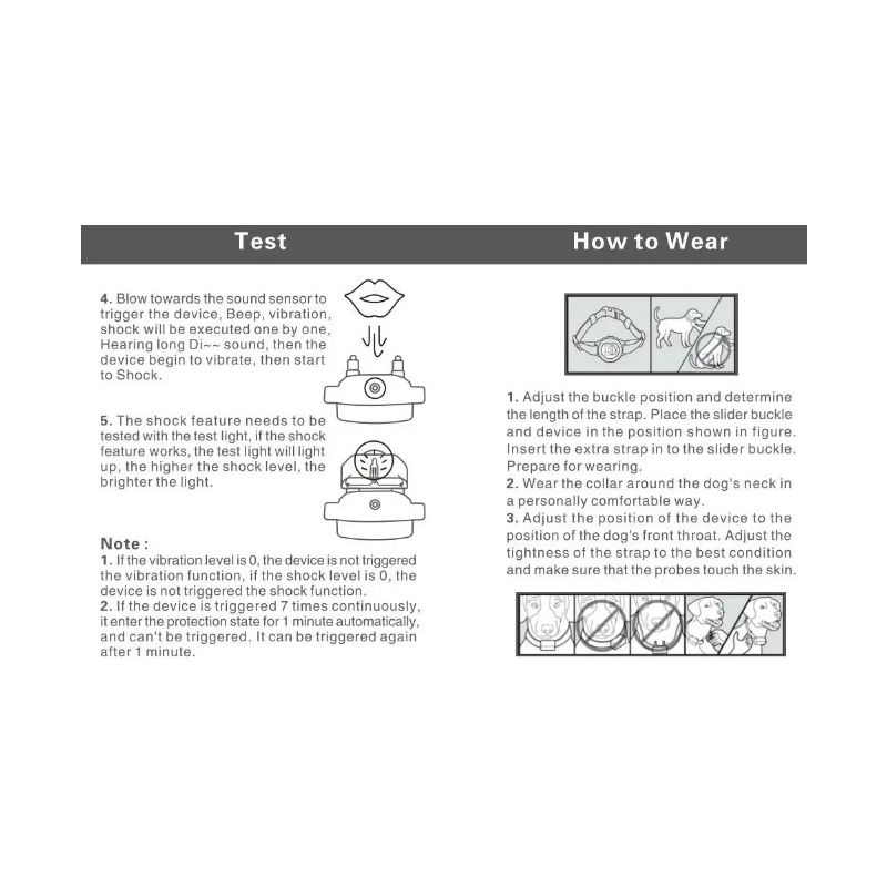 Smart automatický obojek proti štěkání pro psy – dobíjecí, inteligentní rozpoznání štěkotu, humánní řešení pro klidný domov