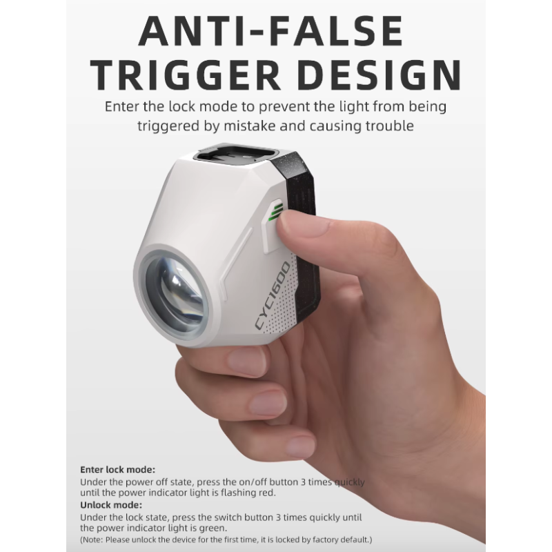 Výkonná Přední světla na kolo 1600LM s Bezdrátovým dálkovým ovládáním & Odolná konstrukce pro noční jízdu.