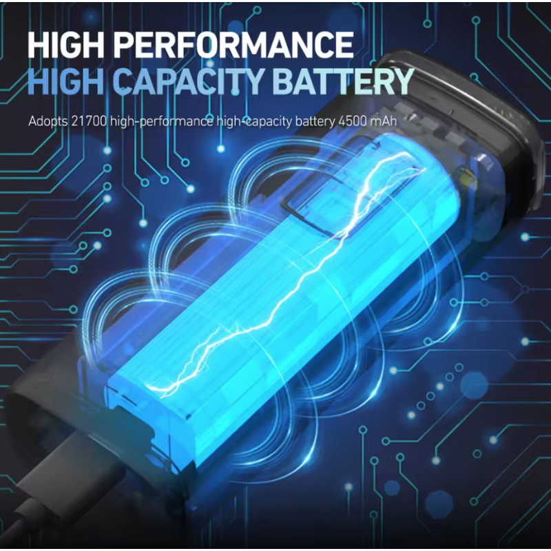 CYCLAMI BR2000/BR1200 světlo na kolo, 2000/1200 lumenů, USB-C. Odolné pro MTB/silnici. Buďte v bezpečí!