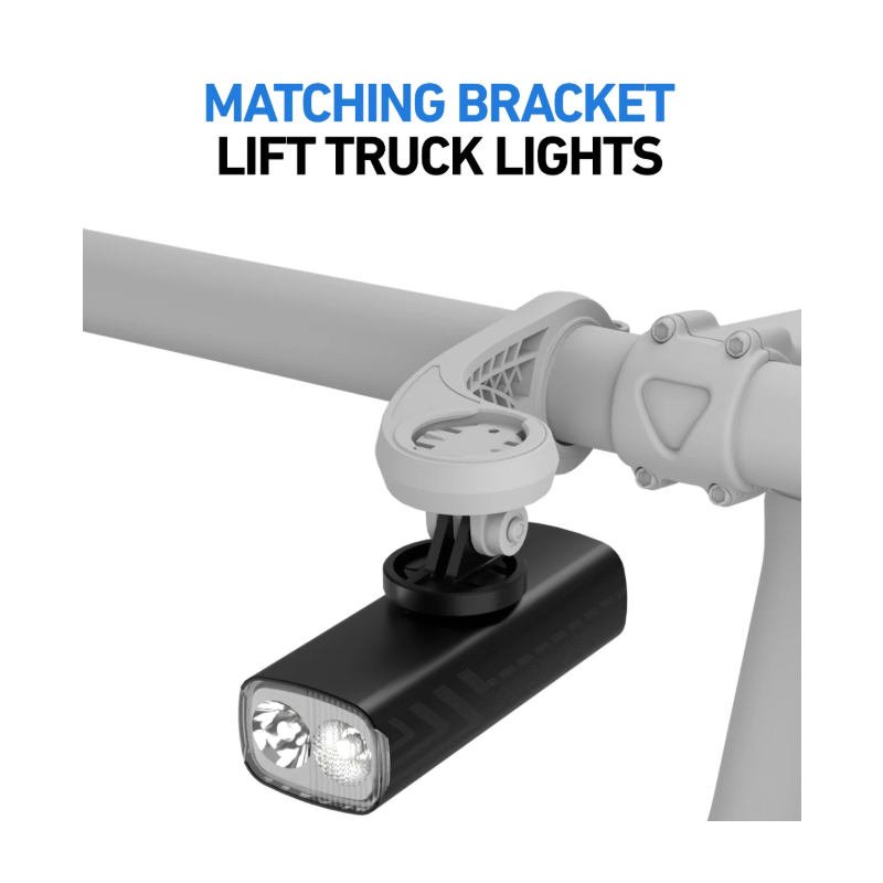 CYCLAMI BR2000/BR1200 světlo na kolo, 2000/1200 lumenů, USB-C. Odolné pro MTB/silnici. Buďte v bezpečí!