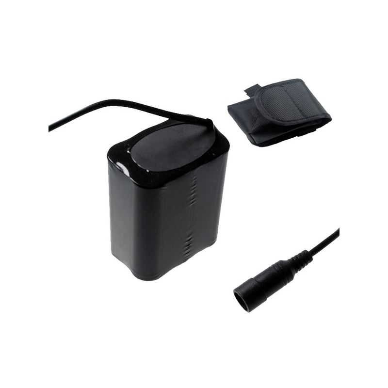 5521 DC rozhraní 8.4V baterie pro LED světlo na kolo 13200mAh vodotěsné provedení snadná instalace
