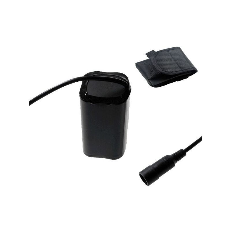 UltraFire cyklistické baterie 5521 DC 8.4V 4800mAh kompaktní design vodotěsné pro noční jízdu
