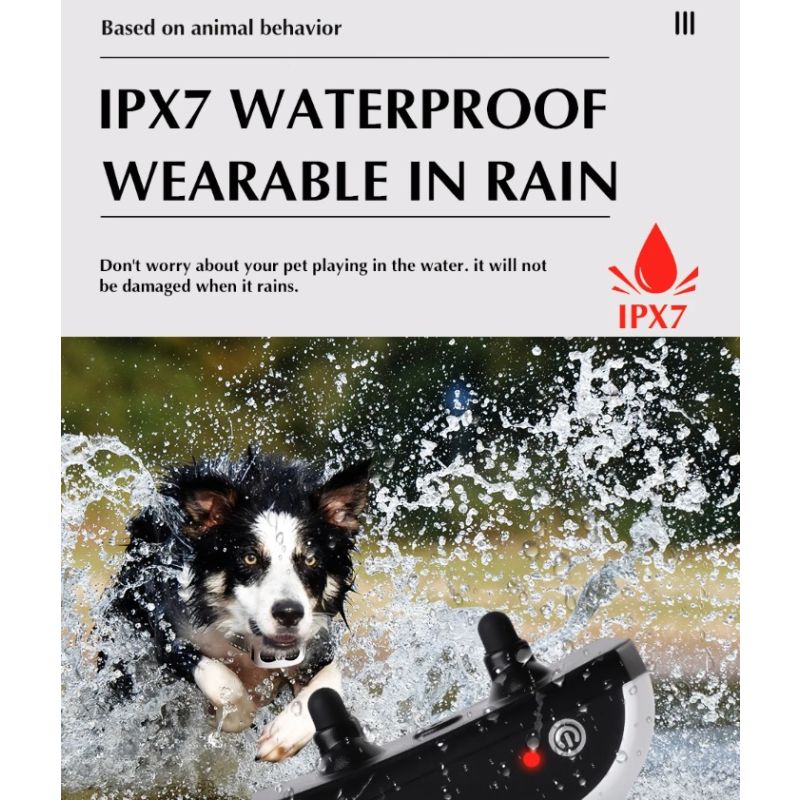 Chytrý 2v1 Bezdrátový ohradník pro psy a Vzdálený výcvikový obojek – Zabezpečení & Výcvik štěňat