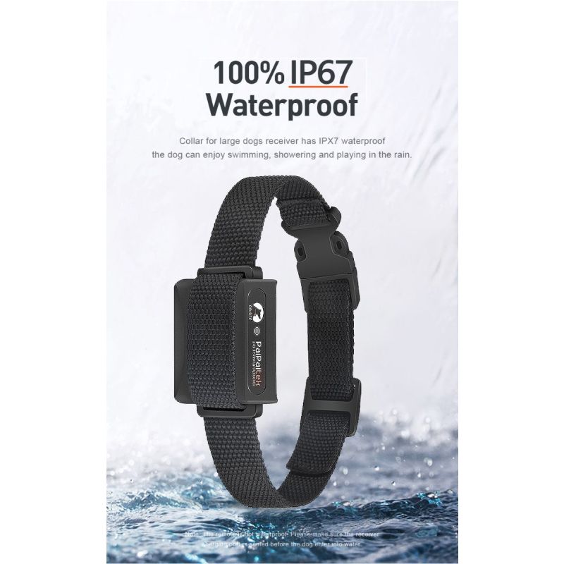 1000m Elektrický Výcvikový Obojek pro Psy, Vodotěsný Nabíjecí Obojek s Dálkovým Ovládáním pro Venkovní Výcvik
