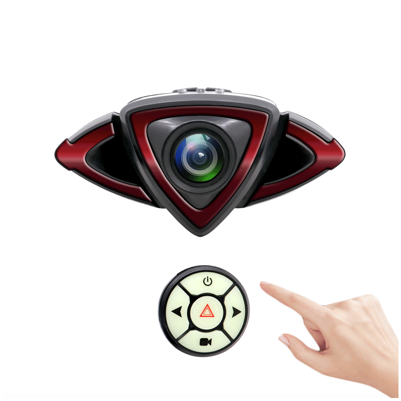 Záznamník zadních světel na kolo s 1080P kamerou bezdrátové ovládání pro bezpečnost a viditelnost při jízdě