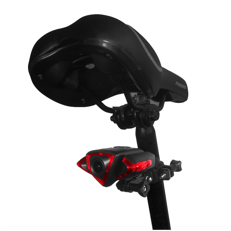 Záznamník zadních světel na kolo s 1080P kamerou a bezdrátovým dálkovým ovládáním pro cyklistickou bezpečnost