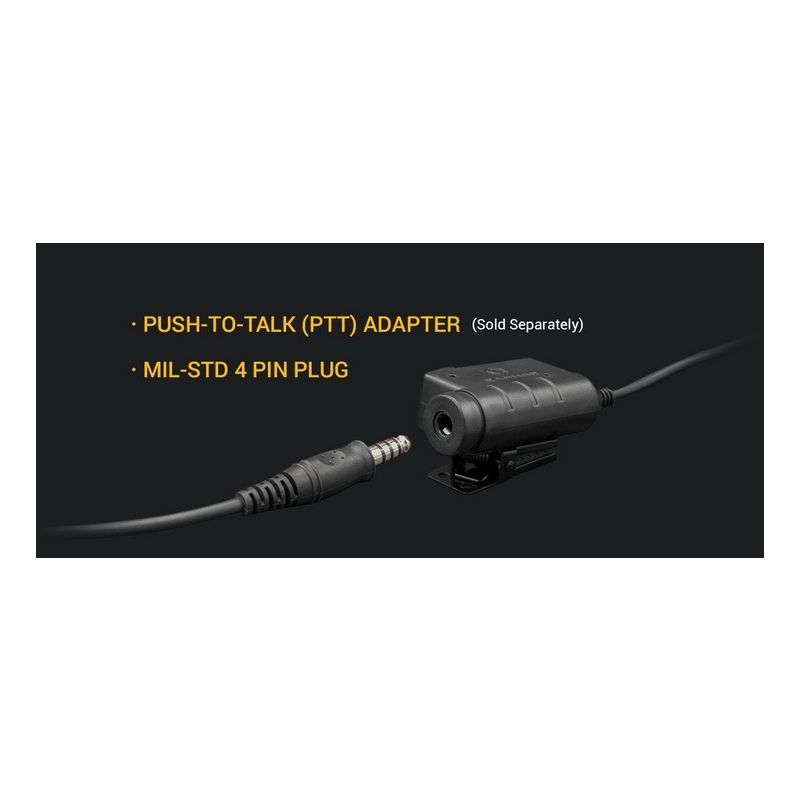 EARMOR M32 MOD1 Taktická Sluchátka, Elektronická Ochrana Sluchu pro Střelbu s Redukcí Hluku a Komfortním Nošením