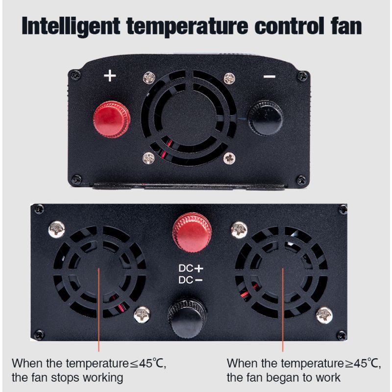 EASUN Čistá Sinusová Vlna Měnič Napětí 2000-5000W pro Domov a Citlivou Elektroniku