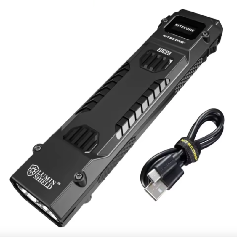 NITECORE EDC29 lehká spolehlivá USB-C svítilna 6500 lumenů s nastavitelnou úrovní jasu vysoká svítivost