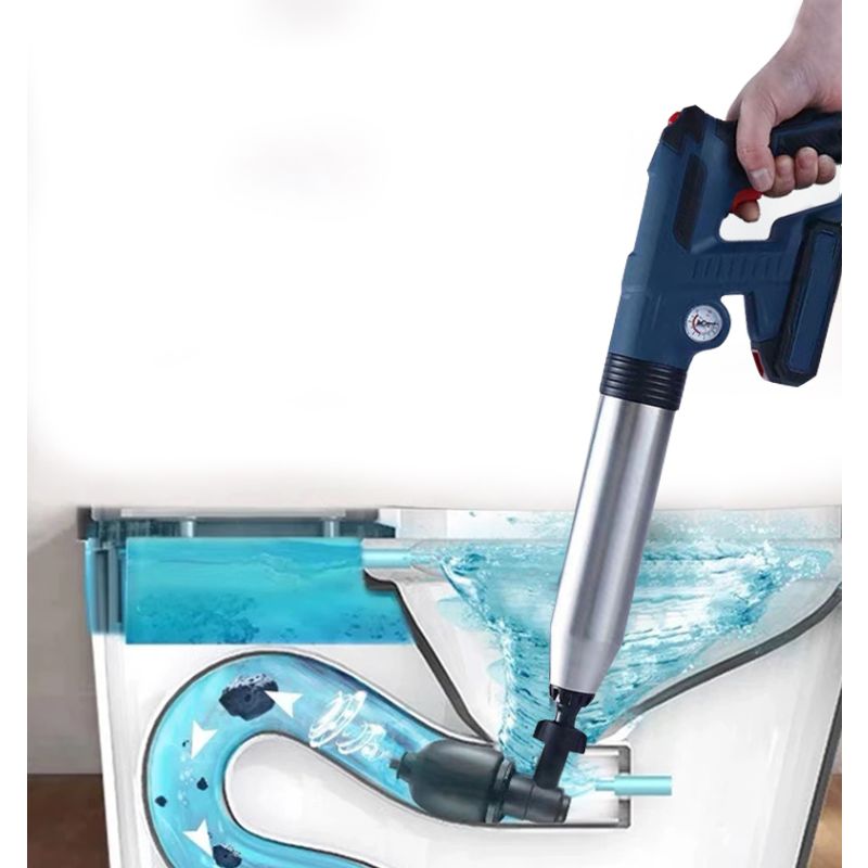 Pipe Unblocker Elektrické Nářadí na Kanalizace – Profesionální Čistič Odpadů z Nerezové Oceli & TPE!