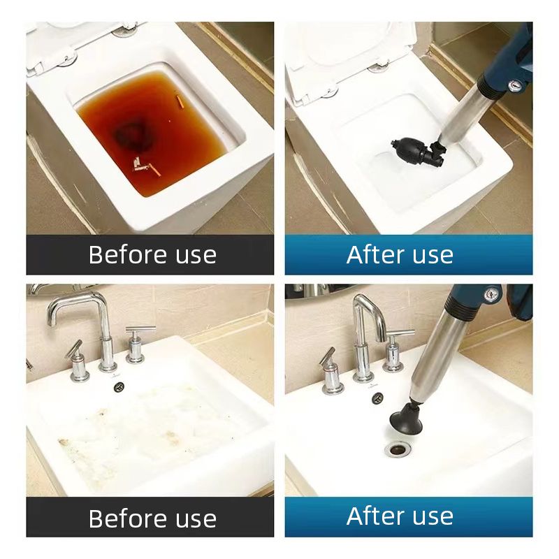 Pipe Unblocker Elektrické Nářadí na Kanalizace – Profesionální Čistič Odpadů z Nerezové Oceli & TPE!